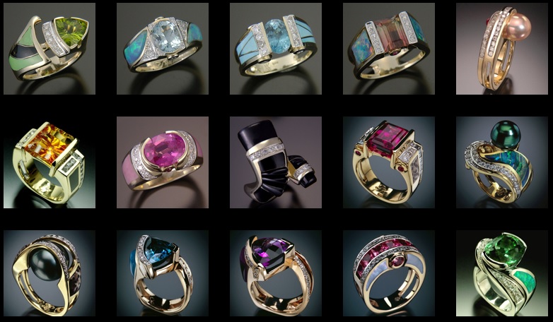 Randy Polk's Women Ring Designs