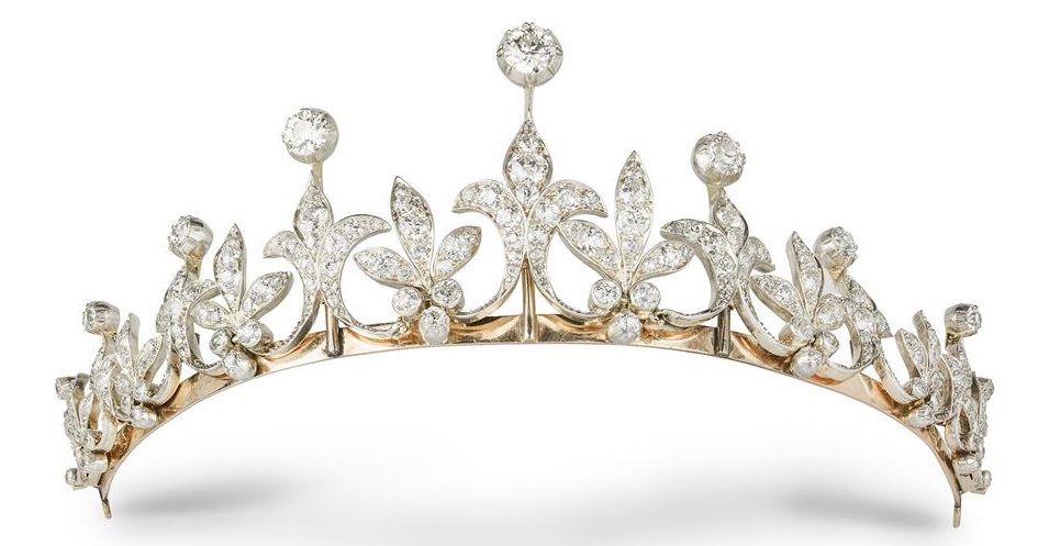 A late Victorian diamond tiara circa 1890