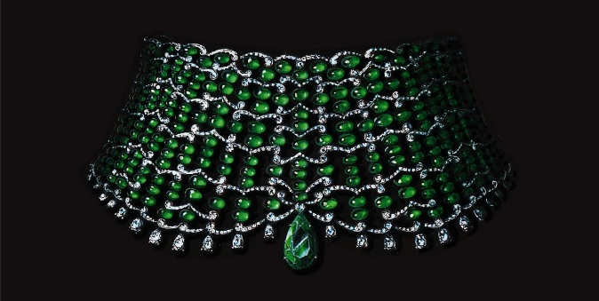 Chopard Emerald and Diamond Necklace