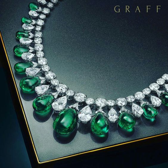Emerald and Diamond Necklace by Graff Diamonds