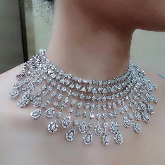 Diamond Choker Necklace by Begani Jewles