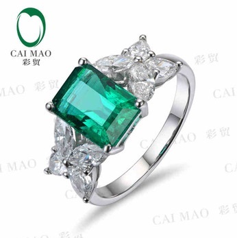 CaiMao-1-79-ct-Natural-Emerald-18KT-750-White-Gold-1-03-ct-Full-Cut-Diamond.jpg_350x350