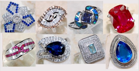 Gorgeous Gemstone Rings