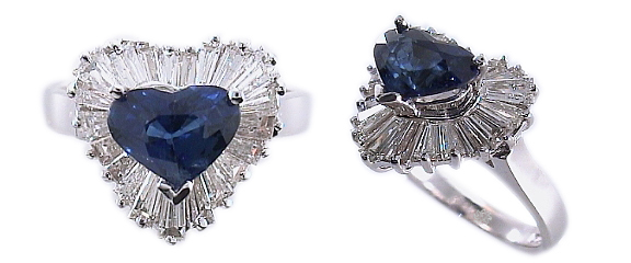 2.75 Carat Hana Sapphire & Diamond Ring