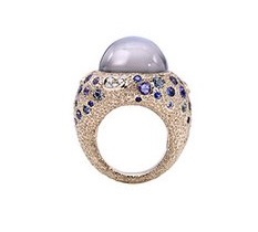 Mish New York moonstone Ratu ring, price upon request For information: mishnewyork.com