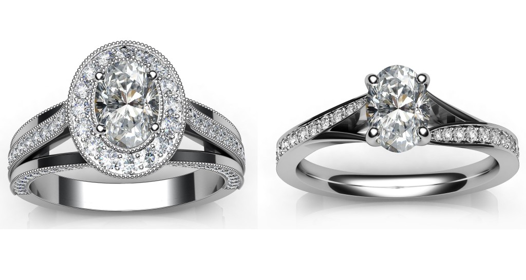 Gorgeous Oval Diamond Engagement Rings