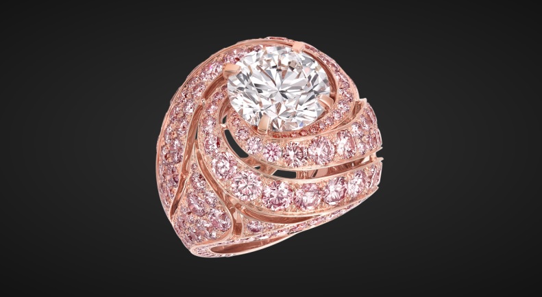 Gorgeous Swirl Ring by Graff Diamonds