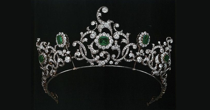 Duchess of Devonshire Emerald Tiara by Cartier, c. 1901-1910