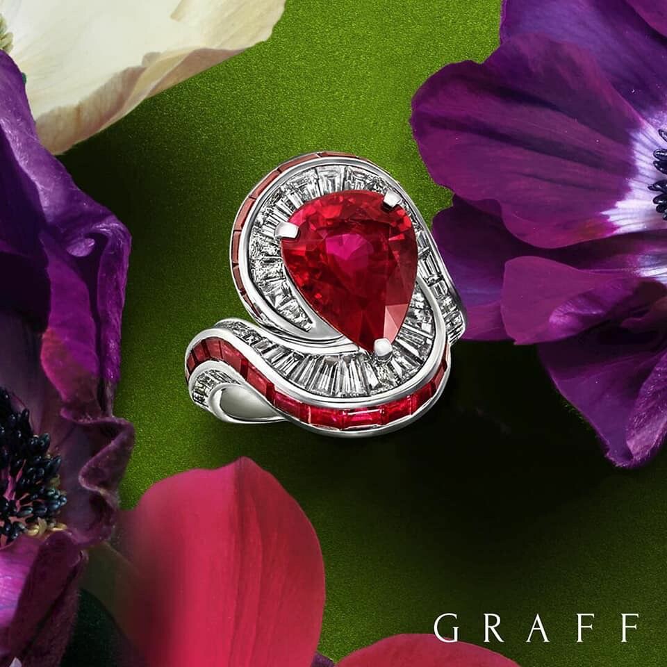 Ruby and Diamond Ring by Graff Diamonds