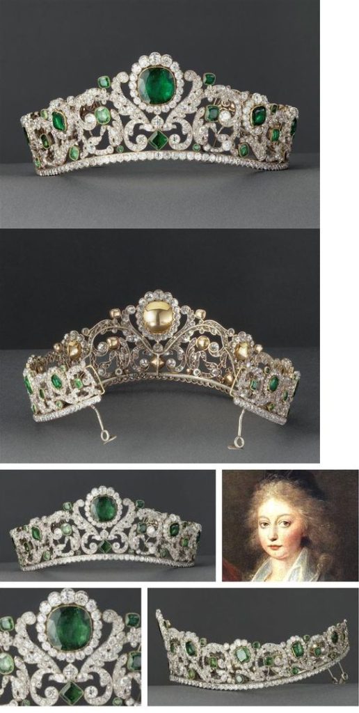 The Gorgeous Angouleme Emerald Tiara