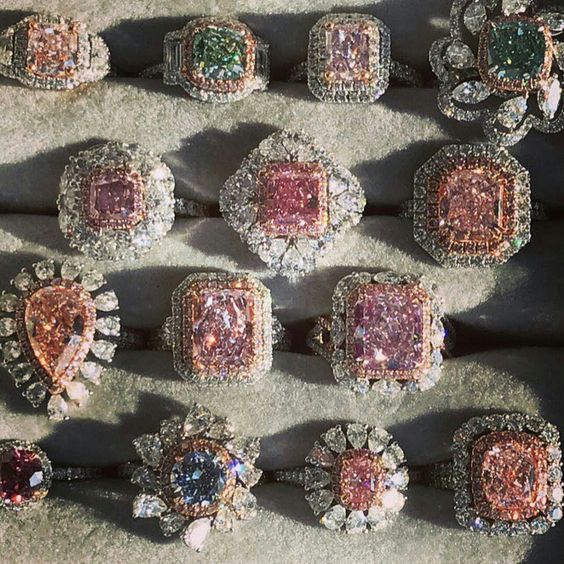 Pink Diamond Rings